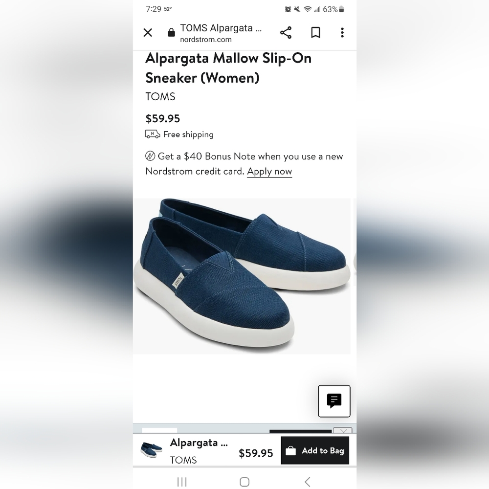 TOMS Alpargata Mallow